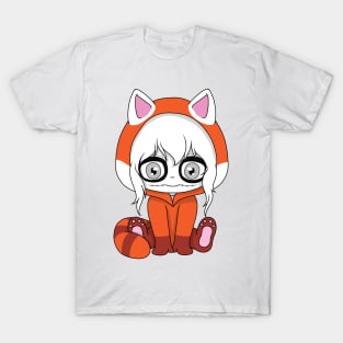 creepypasta red panda (zero) T-Shirt